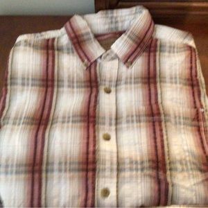 ClearWater Outfitters S/S Button Down Large